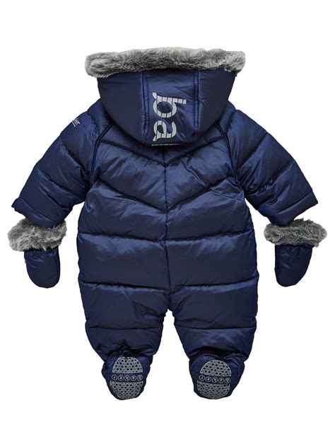 baby boy padded snowsuit.